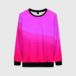 Женский свитшот Neon pink bright abstract background