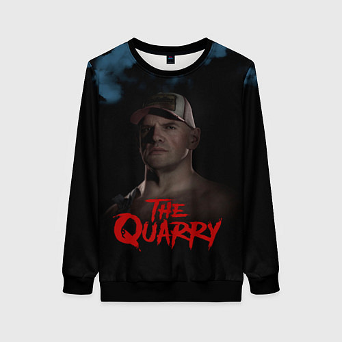Женский свитшот The Quarry killer / 3D-Черный – фото 1