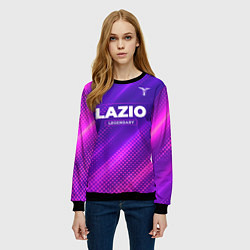 Свитшот женский Lazio legendary sport grunge, цвет: 3D-черный — фото 2