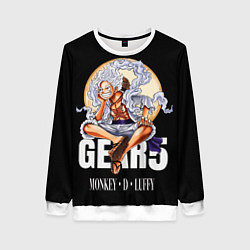 Свитшот женский Монки Д Луффи 5 гир - One Piece, цвет: 3D-белый