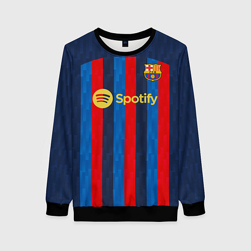 Женский свитшот Фати Барселона форма 20222023 / 3D-Черный – фото 1