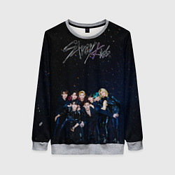Свитшот женский Stray Kids boy band, цвет: 3D-меланж