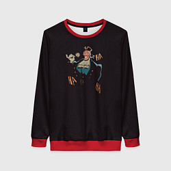 Женский свитшот Остров сокровищ Доктор Ливси