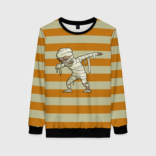 Женский свитшот Mummys dab - Halloween / 3D-Черный – фото 1