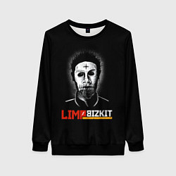 Свитшот женский Limp bizkit Wes Borland, цвет: 3D-черный