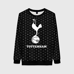 Свитшот женский Tottenham sport на темном фоне, цвет: 3D-черный