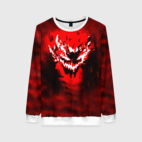 Женский свитшот SHADOW FIEND PHONK ZXC / 3D-Белый – фото 1