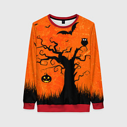 Женский свитшот Мрачное дерево