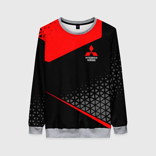 Женский свитшот Mitsubishi - Sportwear / 3D-Меланж – фото 1