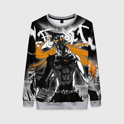 Женский свитшот Облик пустого- Ичиго / 3D-Меланж – фото 1