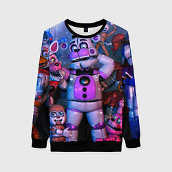 Свитшот женский Фантайм Фредди, цвет: 3D-черный