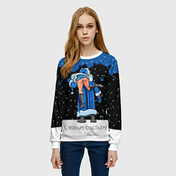 Свитшот женский Morozz, цвет: 3D-белый — фото 2