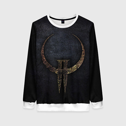 Женский свитшот Quake 2 / 3D-Белый – фото 1