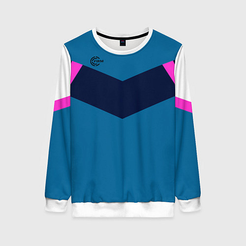 Женский свитшот FIRM в стиле 90х / 3D-Белый – фото 1