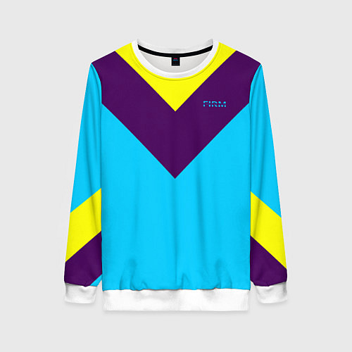 Женский свитшот FIRM как в 80х / 3D-Белый – фото 1