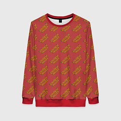 Свитшот женский Stardew valley узор, цвет: 3D-красный