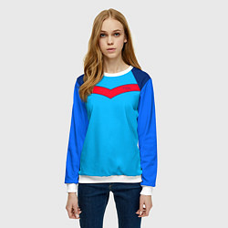 Свитшот женский Спортик из 90х FIRM, цвет: 3D-белый — фото 2