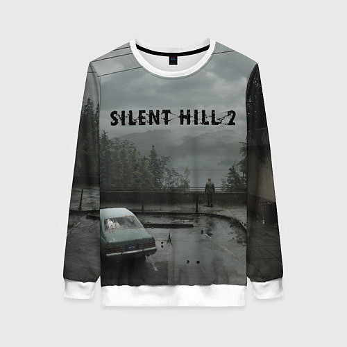 Женский свитшот Silent hill 2 remake / 3D-Белый – фото 1