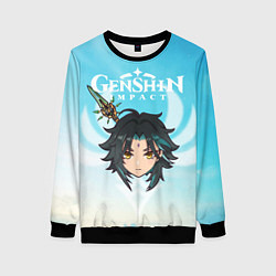 Женский свитшот Genshin Impact - Сяо