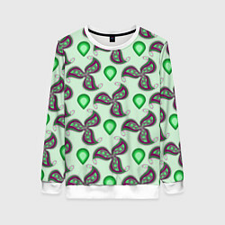 Женский свитшот Зеленая капля