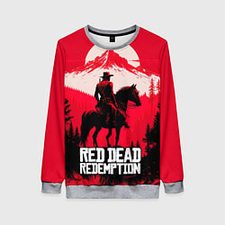 Женский свитшот Red Dead Redemption, mountain