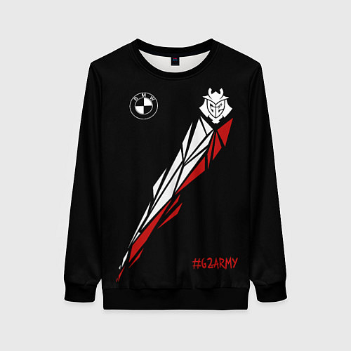 Женский свитшот G2 Army / 3D-Черный – фото 1
