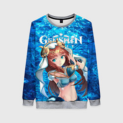 Женский свитшот Нилу на фоне воды