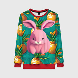Женский свитшот Pink rabbit