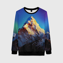 Женский свитшот Космический эверест