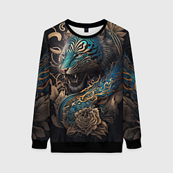 Женский свитшот Тигр Irezumi