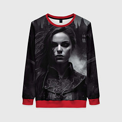 Женский свитшот Готическая девушка Аливера