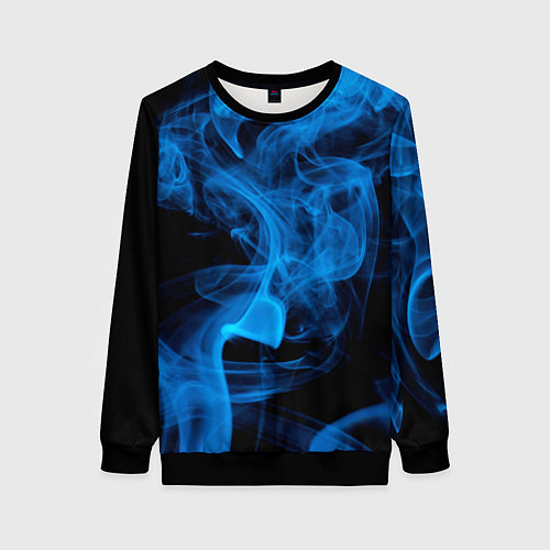 Женский свитшот Neon neiro / 3D-Черный – фото 1