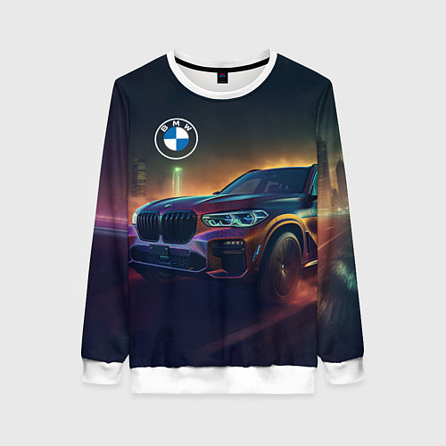 Женский свитшот BMW midjourney / 3D-Белый – фото 1