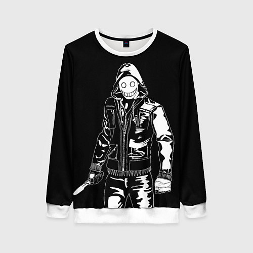 Женский свитшот Dead by daylight - Легион / 3D-Белый – фото 1