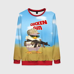 Женский свитшот Цыпленок - Чикен Ган