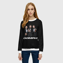 Свитшот женский Oomph band, цвет: 3D-белый — фото 2