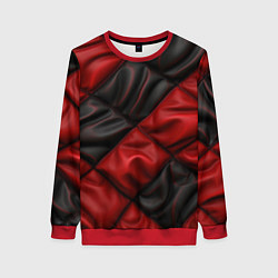 Женский свитшот Red black luxury