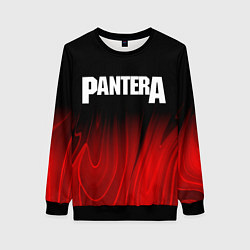 Женский свитшот Pantera red plasma