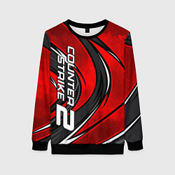 Женский свитшот Counter strike 2- red beast