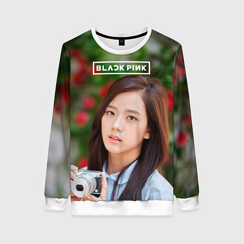 Женский свитшот Blackpink Jisoo / 3D-Белый – фото 1