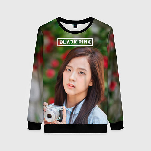 Женский свитшот Blackpink Jisoo / 3D-Черный – фото 1