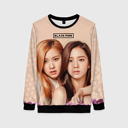 Женский свитшот Blackpink Jisoo and Rose