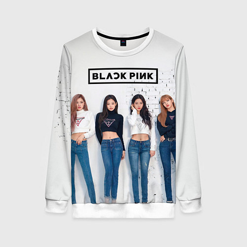 Женский свитшот Blackpink kpopk / 3D-Белый – фото 1