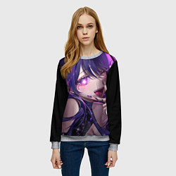 Свитшот женский Oshi no ko - ай хошино, цвет: 3D-меланж — фото 2