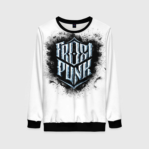 Женский свитшот Frostpunk / 3D-Черный – фото 1