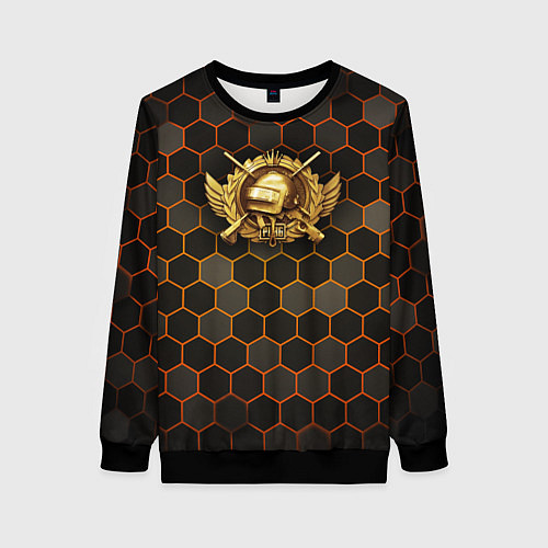 Женский свитшот Згип gold logo / 3D-Черный – фото 1