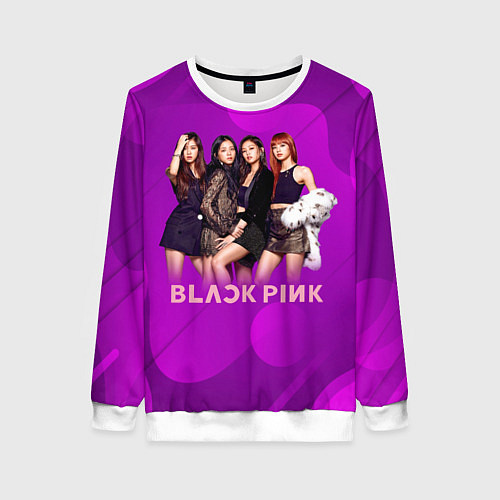 Женский свитшот K-pop Blackpink girls / 3D-Белый – фото 1