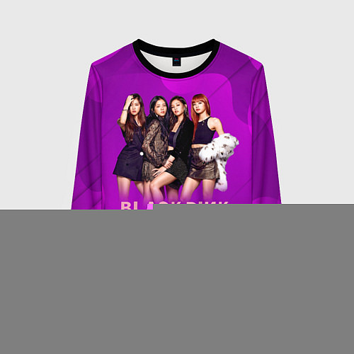 Женский свитшот K-pop Blackpink girls / 3D-Черный – фото 1