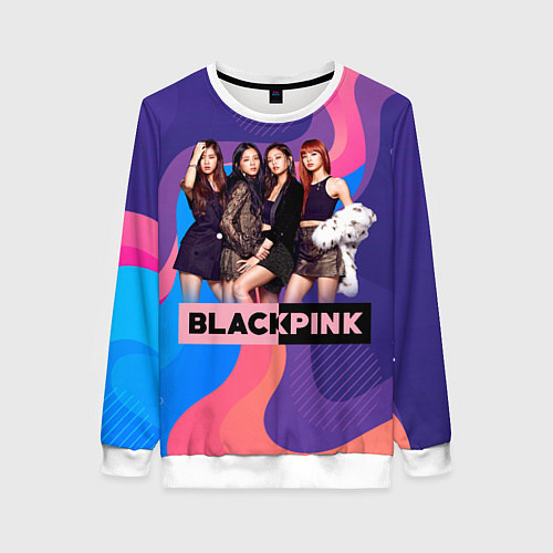 Женский свитшот K-pop Blackpink girls / 3D-Белый – фото 1