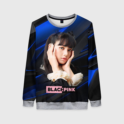 Женский свитшот Blackpink Lisa / 3D-Меланж – фото 1